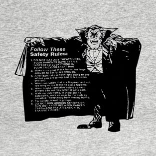 Halloween Safety in 1990 T-Shirt